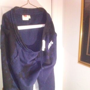 LEVI'S BLUE AND BLACK JOGGING PANTS